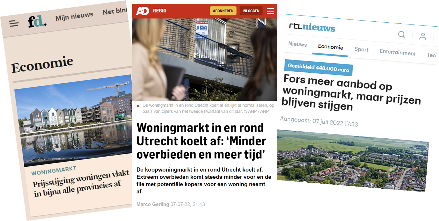 Ontwikkelingen op de woningmarkt: woningzoekenden van de regen in de drup