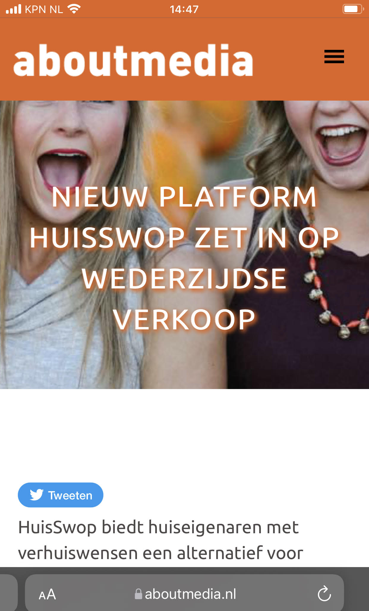 HuisSwop in het nieuws
