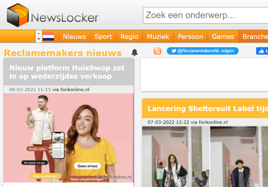 HuisSwop in het nieuws